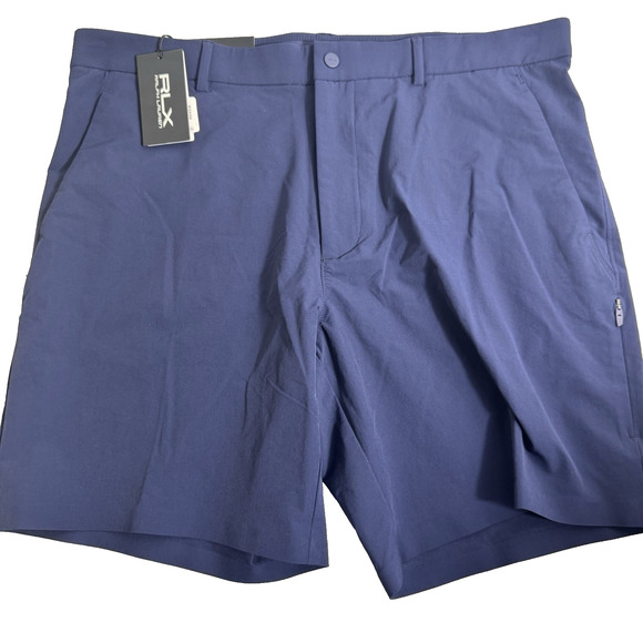 Polo Ralph Lauren RLX Men’s 36 Shorts Navy Golf Concept MSRP $125 - Picture 1 of 16
